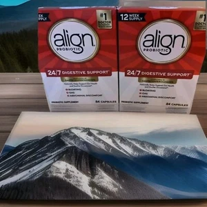 Align Probiotic Digestive Support 84 Tabs x 2 Total 168 Exp 2026 Lot Of 2 - Picture 1 of 2