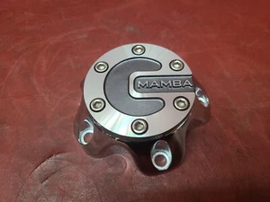 Mamba Bolt-On Center Cap 5 Lug Chrome Gray LG0711-24 PMB4410-8 LG0711-20 - Picture 1 of 6