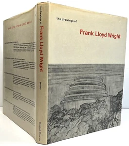 THE DRAWINGS OF FRANK LLOYD WRIGHT 1962 NEAR-MINT BOOK ART & ARCHITECTURE w/DJ - Picture 1 of 10