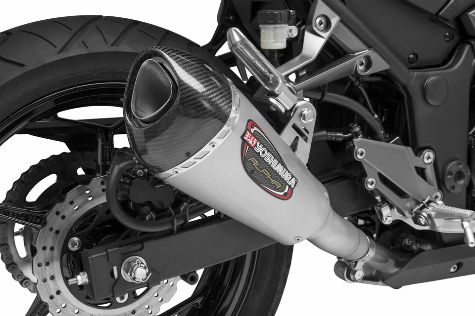 Silenciador Yoshimura Alpha T Street Works 14701BP520 para Kawasaki Ninja 300 13-17 Foto 1 de 2