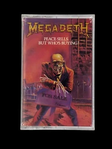 SEALED, Megadeth – Peace Sells... But Who's Buying?, Audio Cassette, US, 1986 - Picture 1 of 6