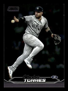 2024 Topps Stadium Club GLEYBER TORRES BLACK FOIL #161 - Picture 1 of 2