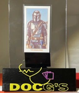 Star Wars Topps 206 T206 Wave 3 Base Card 2022 Near Mint - The Mandalorianš„ - Picture 1 of 2