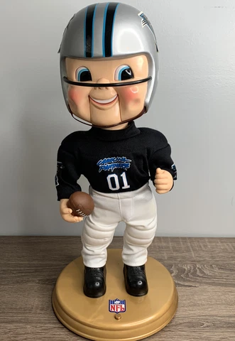 Carolina Panthers NFL  Gemmy Monday Night Football Hank Williams Dances / Sings Cover