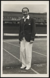 E Trim & Co - 'Jean Borotra (FR) Wimbledon Centre Court E108' (1925) - Unused...