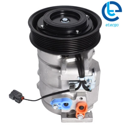 Compresor de aire acondicionado con embrague 2003 2004 2005 2006 2007 para Honda Accord 4 cilindros 2,4 L Foto 1 de 4