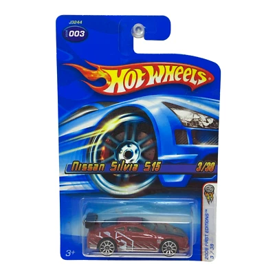 Nissan Silvia S15 2006 primeras ediciones diecast 1:64 Hot Wheels Foto 1 de 2
