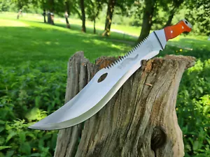 Coltello da cespuglio Machete Bowie Hunting coltello da caccia coltello da cintura ascia nuovo - Foto 1 di 3