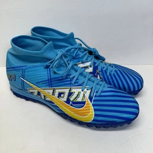 Nike Mercurial Superfly 9 Academy KM TF Turf Blue DO9347-400 Men's 11.5 Womens13 - Foto 1 di 7