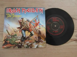 IRON MAIDEN - THE TROOPER - " 1983 UK EMI 7" VINYL SINGLE" EX+/EX+ - Bild 1 von 5