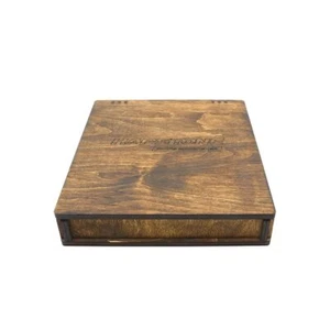 Estuche de almacenamiento de madera Hapstone para 12 piedras de afilar envío gratuito Aus - Imagen 1 de 3