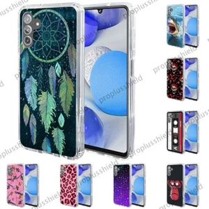 Für Samsung Galaxy A13 5G Slim Stoßfest Hybrid Bedruckt Hülle + Hartglas x9 - Bild 1 von 28