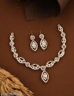 Ethnic Necklace Indian Jewelry Ad Set Gold  Plated Earrings Bollywood Bridal