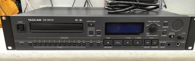 TASCAM CD-6010 CD Player MP3 WAV Playback Remote Compatible Used - Image 1 of 4