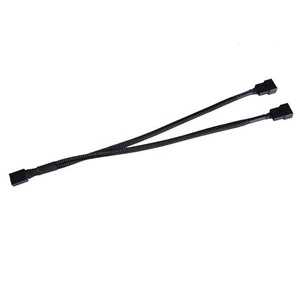 4 Pcs Extension Power Cable Fans 1 To2 Converter Fan Power Cable - Afbeelding 1 van 12