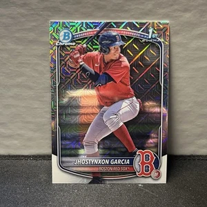 2025 Bowman Baseball MOJO Refractor Jhostynxon Garcia #BCP-43 Boston Red Sox 1st - Picture 1 of 2