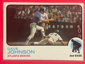 1973 Topps Dave Johnson High Number #550 Vintage Baseball Atlanta Braves - Picture 1 of 2