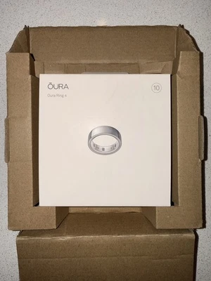 Anillo Oura Gen 4 - Plata Talla 10 - Nuevo Sellado de Fábrica - ENVÍO GRATUITO Foto 1 de 2