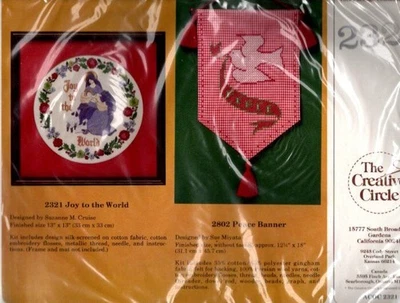 NOS 1984 THE CREATIVE CIRCLE JOY TO THE WORLD #2321 KIT - Image 1 of 2