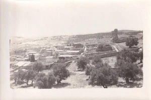 Rare 4x6 1920s Photo Holy Land Home Of BOAZ BETHLEHEM Jerusalem Isreal Bible - Picture 1 of 6