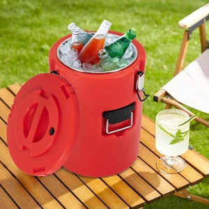 Calentador de alimentos caliente o enfriador aislado contenedor de alimentos portador 21QT tanque enfriador de hielo - Imagen 1 de 22