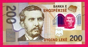 ALBANIA 200 Leke 2017 2019 P76 Prefix XA UNC (TK 18 688) - Picture 1 of 2