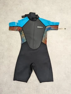 Gul Wetsuit Kids Small Youth Black Contour Neoprene Shorty Back Zip 7-8 Years - Picture 1 of 9