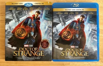 Doctor Strange (Blu-ray+DVD+ Digital 2016) Marvel W/Slipcover, VGC - Image 1 of 4