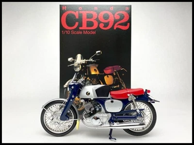 Sospeso Ebbro 1/10 Honda CB92 1959 (Blu/Rosso) Moto Honda - Immagine 1 di 4