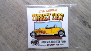 Daytona Trophy Turkey Trot November '90 Automobilia Plaque Hot Rod - Picture 1 of 2