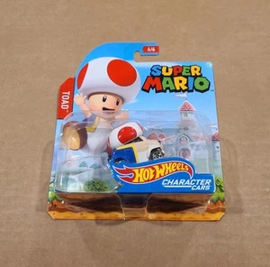 Coche personaje Hot Wheels Super Mario Toad - Imagen 1 de 4