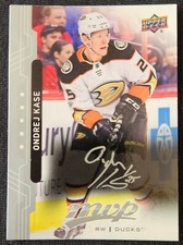 2018-19 NHL Upper Deck MVP Silver Script #117 Ondrej Kase Anaheim Ducks 