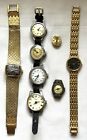 Damskie vintage szwajcarskie zegarki renowacja lub części Ferel Kelton Prestige Obrotowe