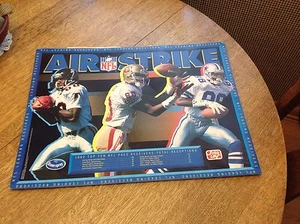 NFL Poster 1992 Frito Lay Promo Michael Irvin Jerry Rice Ande Rison Air Strike - Picture 1 of 5