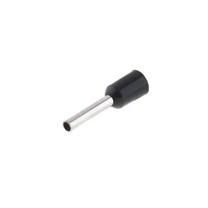 100 Stk. Aderendhülsen schwarz 1,50mm² isoliert Kabel Endhülsen 1,5mm² - Bild 1 von 2