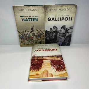 3x John France Hardcover Books Bundle Lot Great Battles, History, Military - Picture 1 of 6