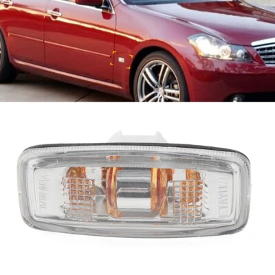 Side Marker Light Turn Signal Lamp Cover For Infiniti M35 M45 2006-7 26160-9Y000 - Image 1 of 4