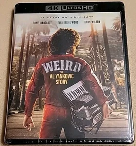 NEW Weird: The Al Yankovic Story (4K Ultra HD, Blu-ray, 2022) Daniel Radcliffe - Picture 1 of 5