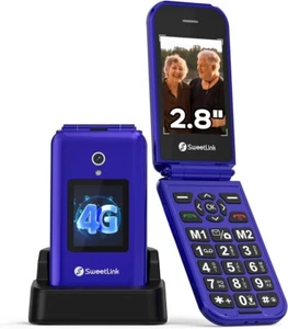 SweetLink F4PLUS 4G - entsperrtes Klapphandy mit großem 2,8’ Display, internetfähig - Bild 1 von 1