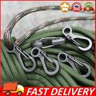 Mini SF Backpack Clasps Aluminum Alloy Keychains Survival Tool for Hiking Travel