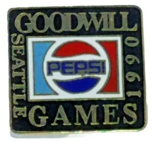 Vintage Seattle Goodwill Games 1990 Sammlerstück Pepsi Pin  - Bild 1 von 2