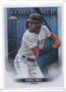 Oneil Cruz ROOKIE CHROME PARALLEL STARS OF MLB 2022 Topps #SMLBC-79 Pirates - Picture 1 of 2