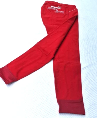 Equigen Horse Parade Damen Stiefelreithose Reithose Knie Stoff rot Strass 34/ 36 - Bild 1 von 4