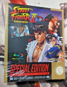 BLURAY ANIME MANGA STREET FIGHTER II THE MOVIE 1994 CAPCOM SUPER NINTENDO ED. - Imagen 1 de 3
