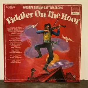 Fiddler On The Roof, Original German Cast Recording, OST Vintage Vinyl LP SEALED - Picture 1 of 5
