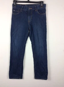 Marca Original EST. Pantalones de mezclilla ajustados 1989 para niños talla 12 cintura ajustable W27 L26 - Imagen 1 de 5