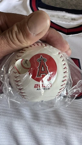 2023 Los Angeles Angels Facsimile Autographed Baseball Cover