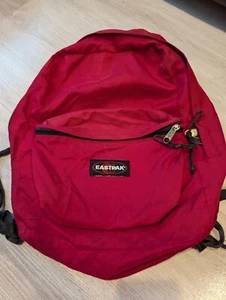 Vintage Y2K EASTPAK Backpack/Rucksack Red - Picture 1 of 19