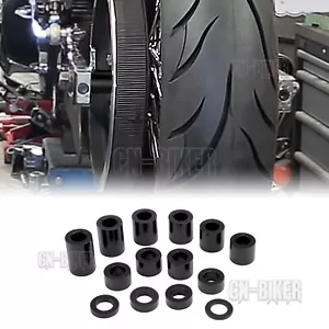Wheel Axle Spacer Kit, I.D. 3/4" O.D. 1 1/8" For Harley Sportster Iron 883 1200 - Picture 1 of 6