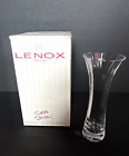 Lenox full lead cyrstal Optika collection handmade 7 inch vase original box